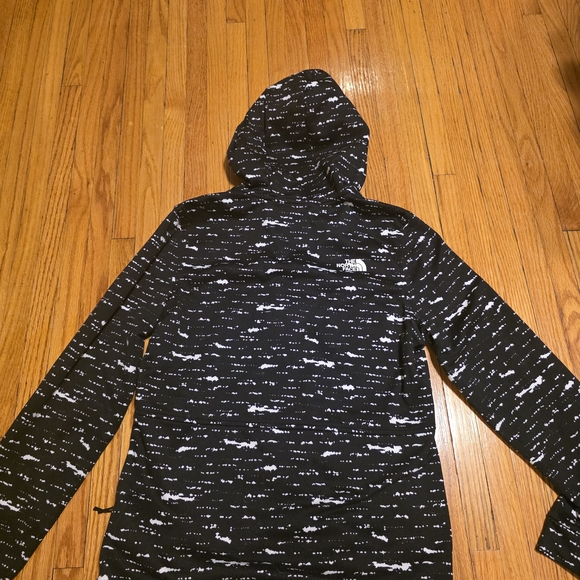 The North Face Women’s Black Marled Full-Zip Hooded Sweater - Picture 6 of 6